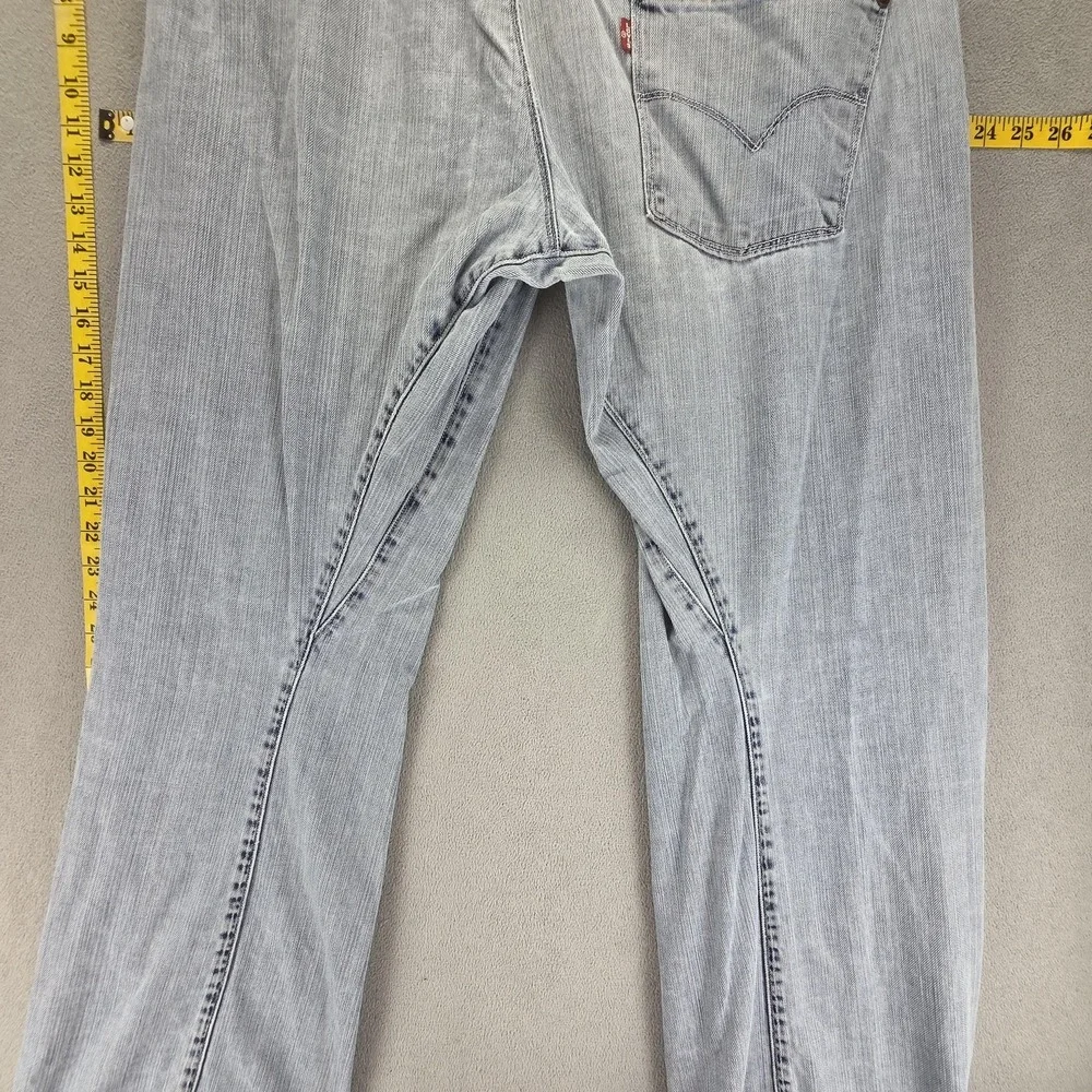 Vintage Levis Engineered Jeans Mens 36x34 Blue Buckle Back Twisted One Pocket